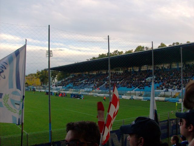 Tribuna dello Stadio Paolo Mazza di Ferrara