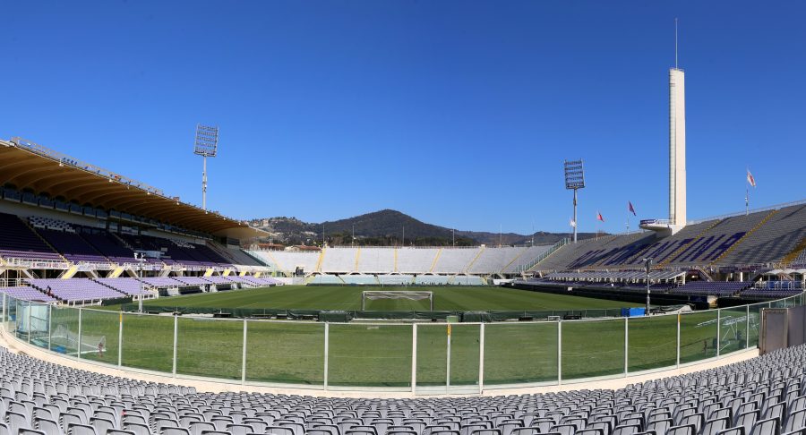 Lo stadio Artemio Franchi di Firenze, casa della Fiorentina
