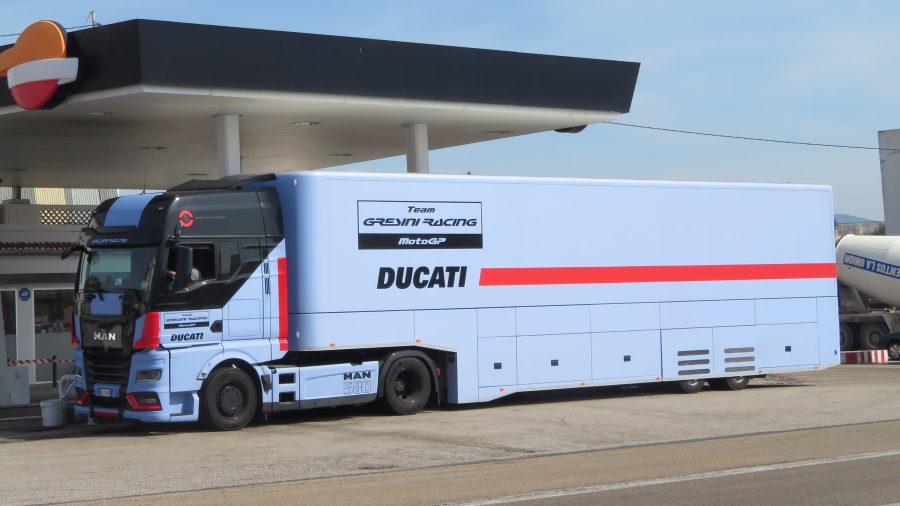 Moto e struttura Gresini Racing MotoGP 2024