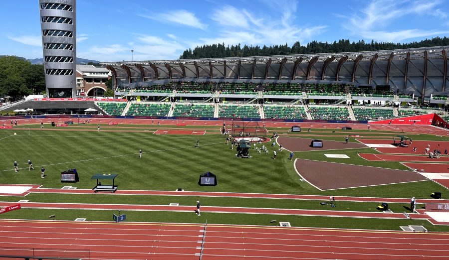 Hayward Field di Eugene, sede del Prefontaine Classic
