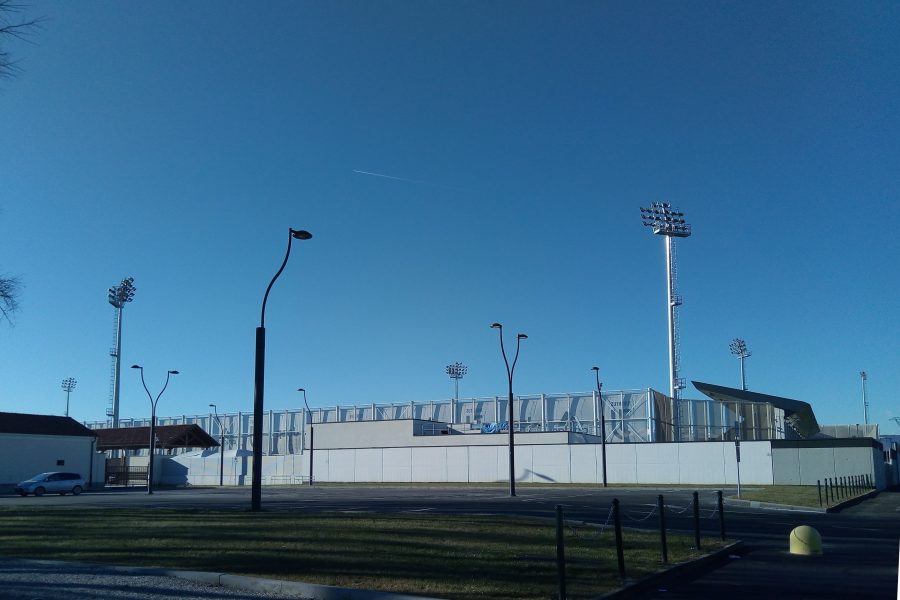 Esterno del Juventus Training Center alla Continassa