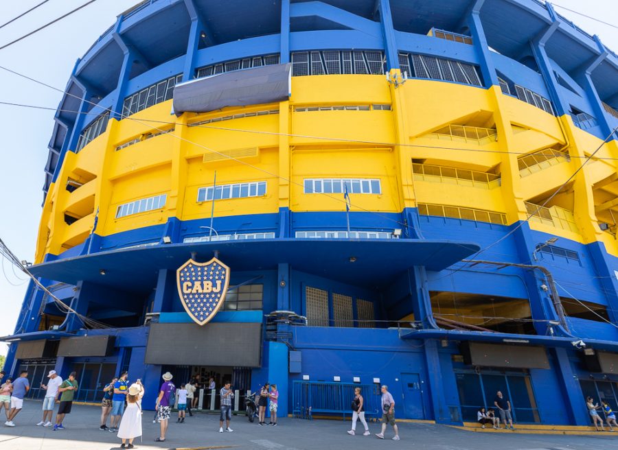 La Bombonera, lo stadio del Boca Juniors a Buenos Aires