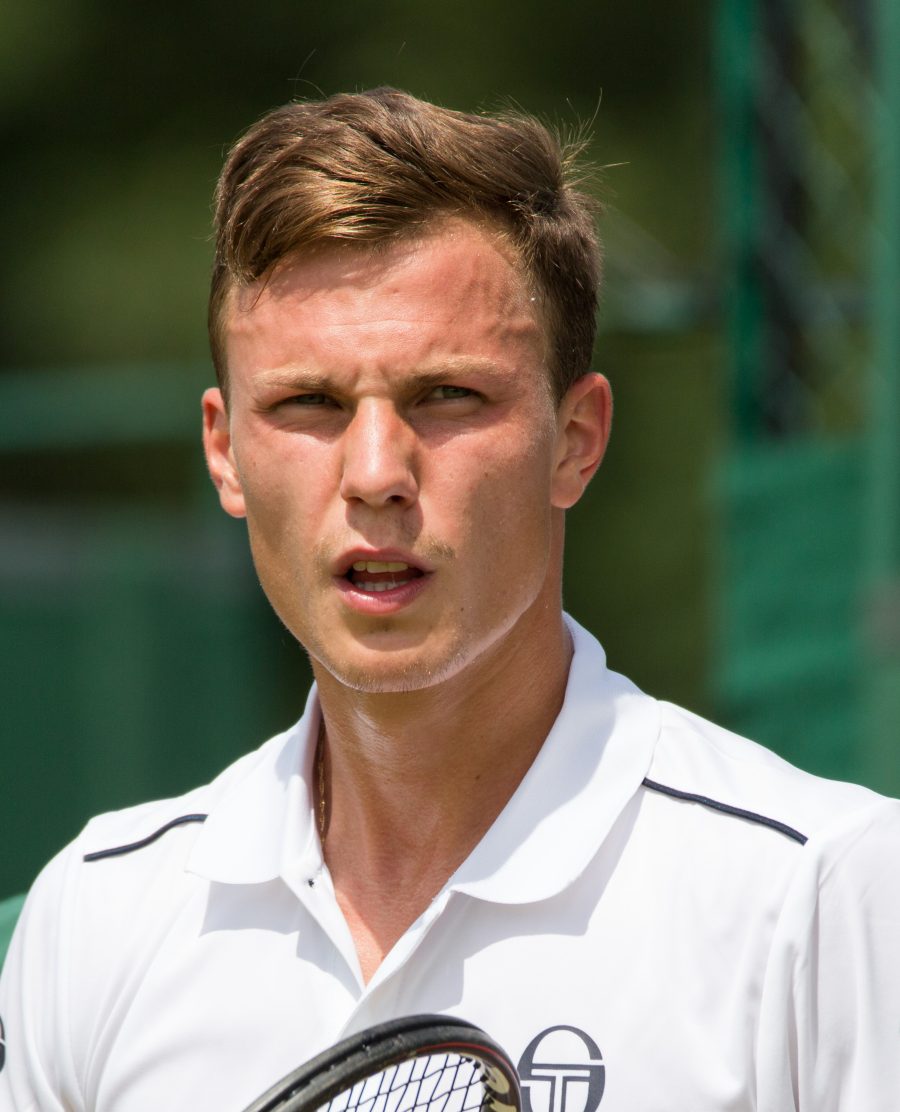 Marton Fucsovics durante Wimbledon