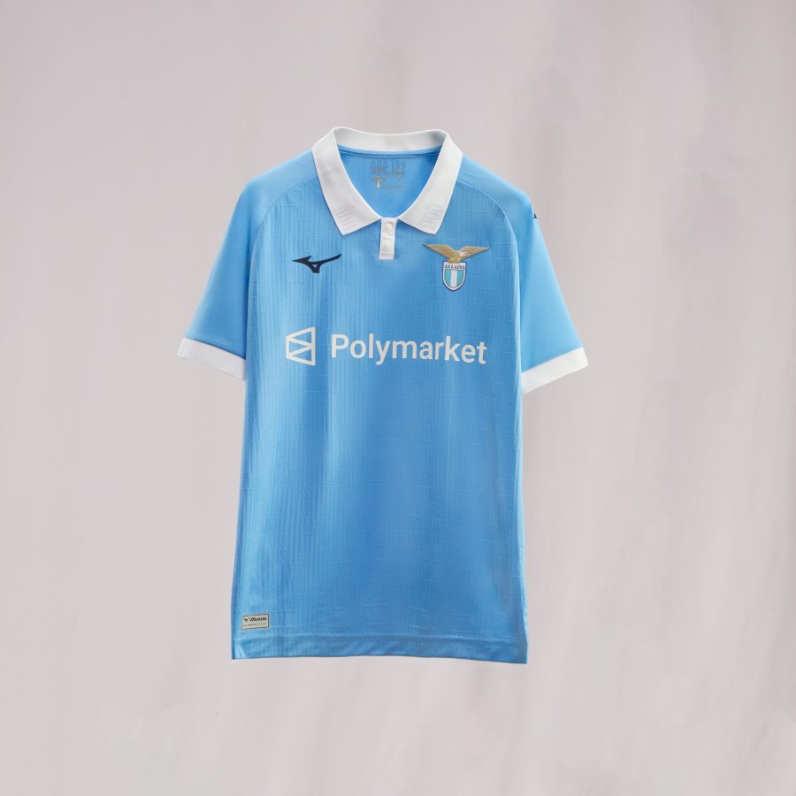 La nuova maglia Home della Lazio 2026/27 firmata Mizuno