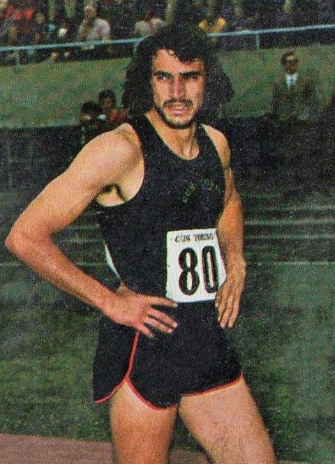 Marcello Fiasconaro in una immagine del 1973