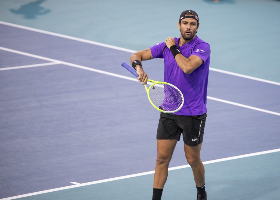 Matteo Berrettini durante il Miami Open 2025