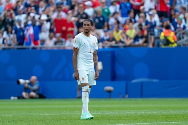Michael Olise in campo con la Francia al Mondiale 2026