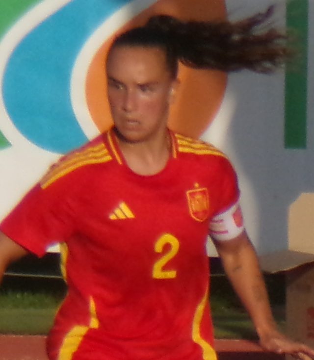 Nerea Nevado con la selezione spagnola Under 23