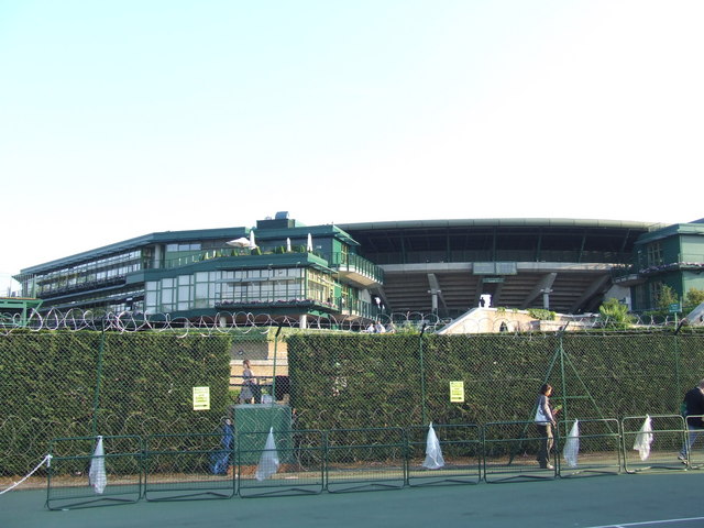 Il Court No. 1 di Wimbledon durante i Championships