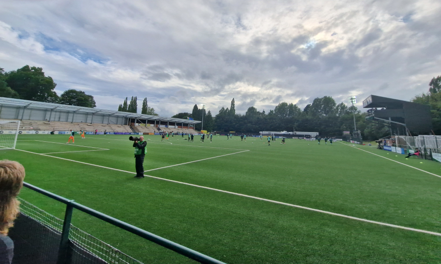 Park Hall in Oswestry, stadio di casa dei The New Saints