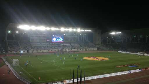 Qarabag in Europa League allo stadio Tofiq Bahramov di Baku