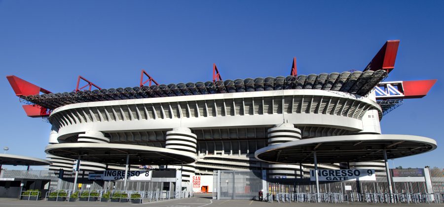 Esterno dello stadio San Siro di Milano