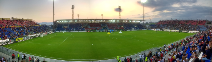Veduta panoramica della Sardegna Arena di Cagliari