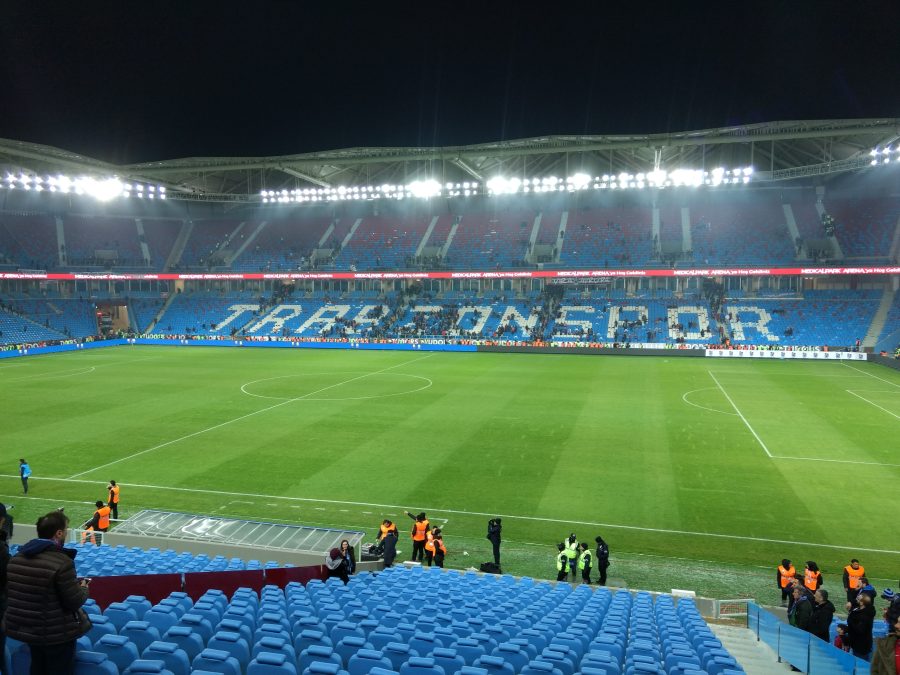Lo stadio Senol Gunes, casa del Trabzonspor