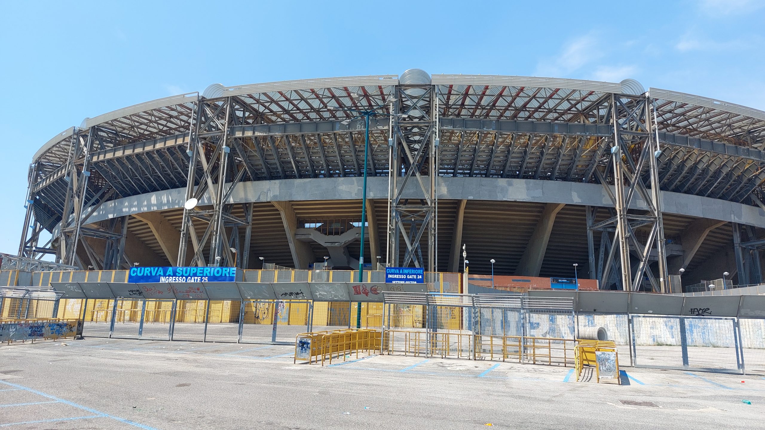 Lo stadio Diego Armando Maradona di Napoli