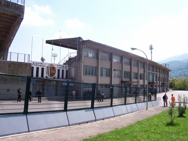 Veduta dello Stadio Cino e Lillo Del Duca di Ascoli Piceno
