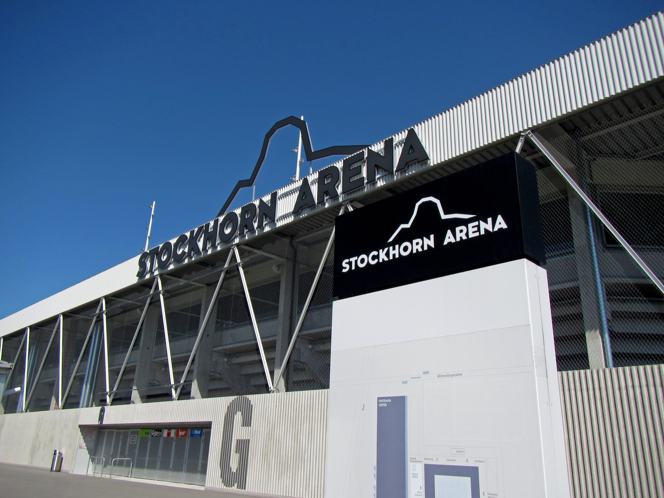 La Stockhorn Arena di Thun, stadio dell'ex club di Franz-Ethan Meichtry
