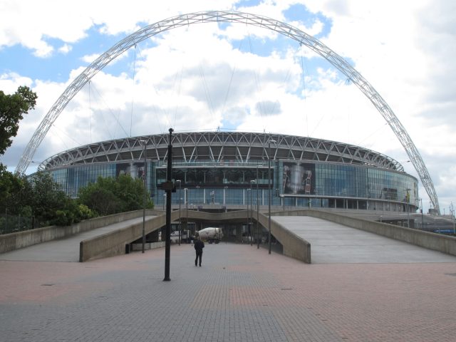 Wembley Stadium a Londra, sede della finale di EURO 2028