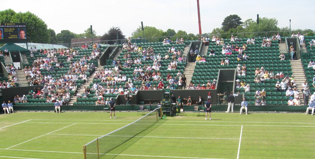 No.2 Court di Wimbledon, campo della sfida tra Claire Liu e Coco Gauff