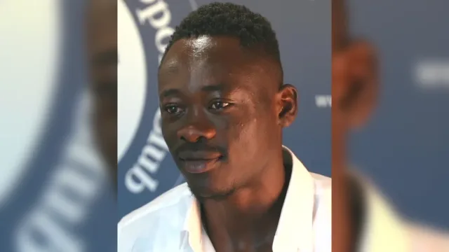 Akor Adams, nuovo attaccante del Venezia, in una foto del 2023