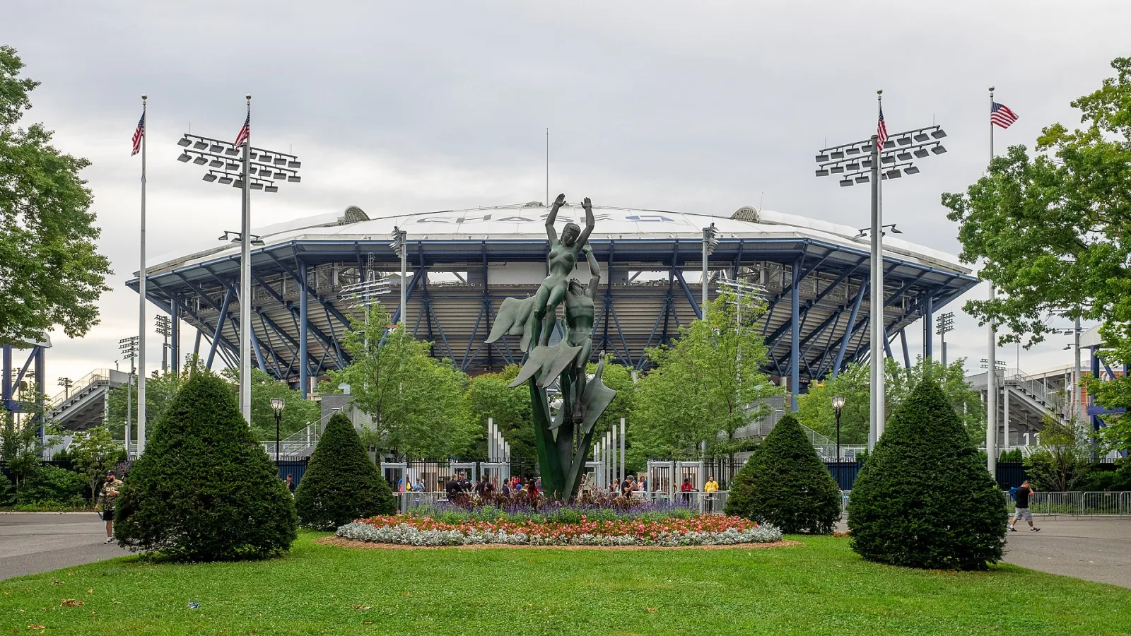 Arthur Ashe Stadium al Billie Jean King National Tennis Center, sede dello US Open