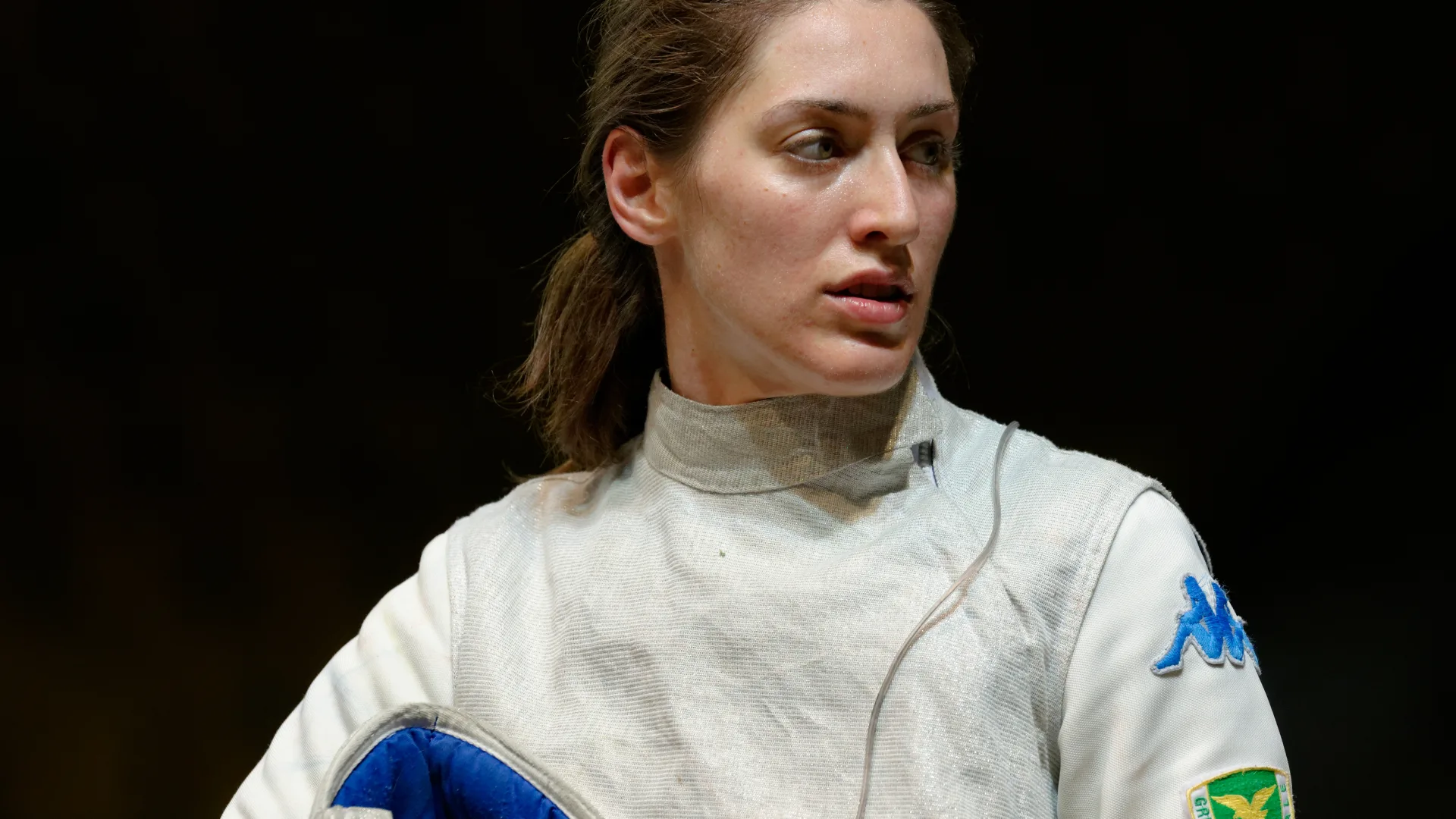 Martina Batini con divisa da fioretto dell Italia