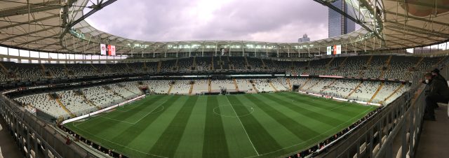 Panoramica del Beşiktaş Park di Istanbul che ospiterà la finale 2027