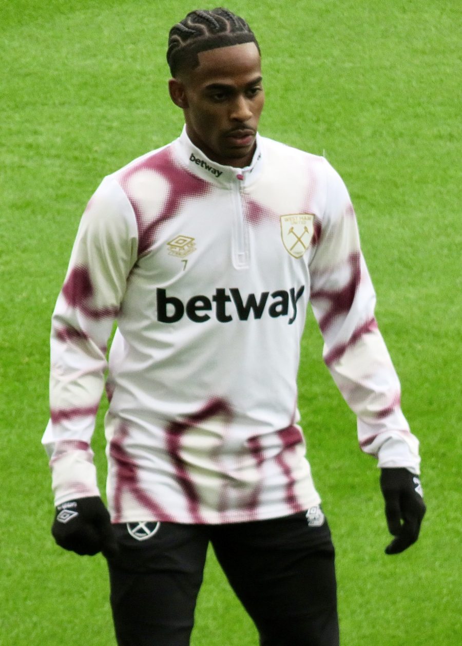 Crysencio Summerville con la maglia del West Ham
