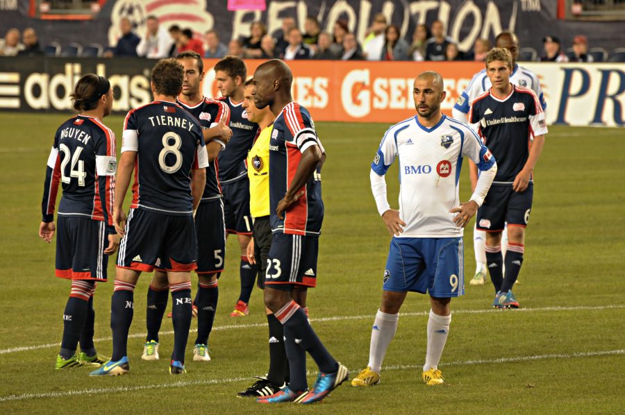 Marco Di Vaio in campo con il Montreal Impact