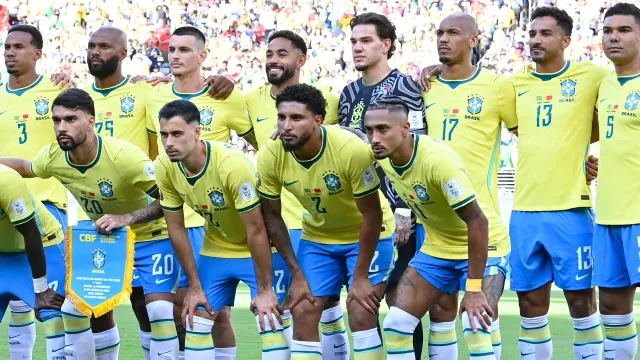 Éderson con la maglia del Brasile al Mondiale 2026