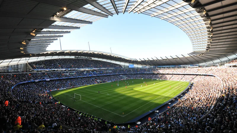 L'Etihad Stadium, casa del Manchester City