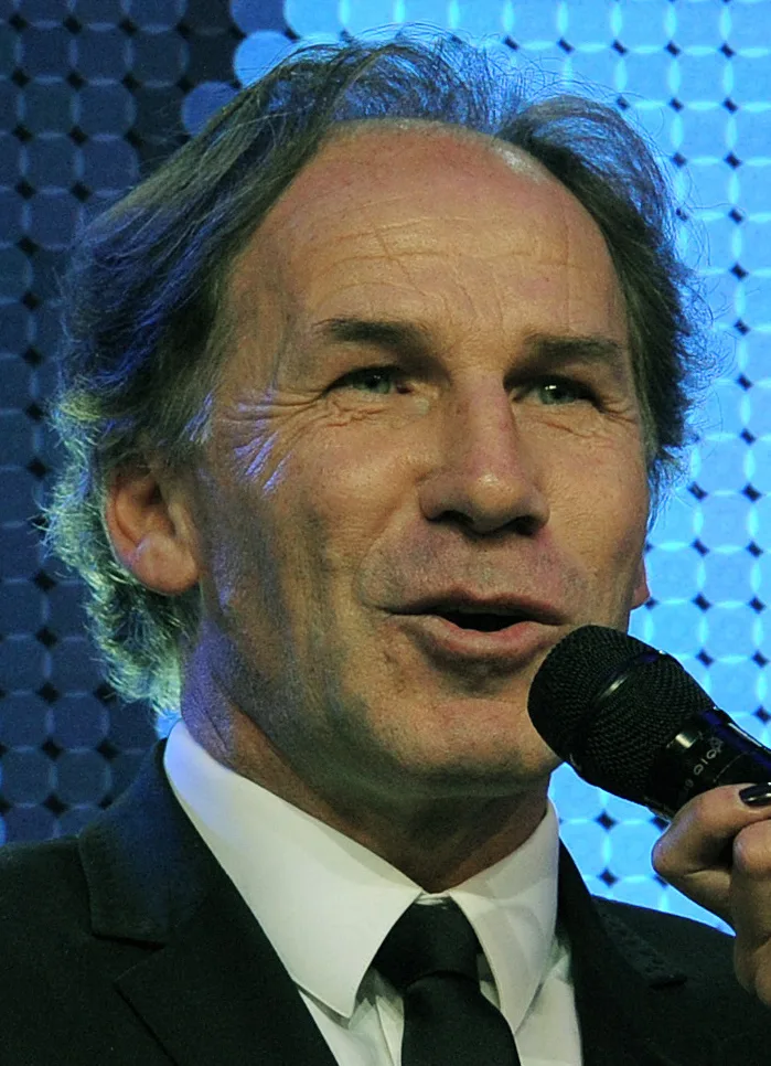 Franco Baresi durante un evento sportivo a Davos nel 2012
