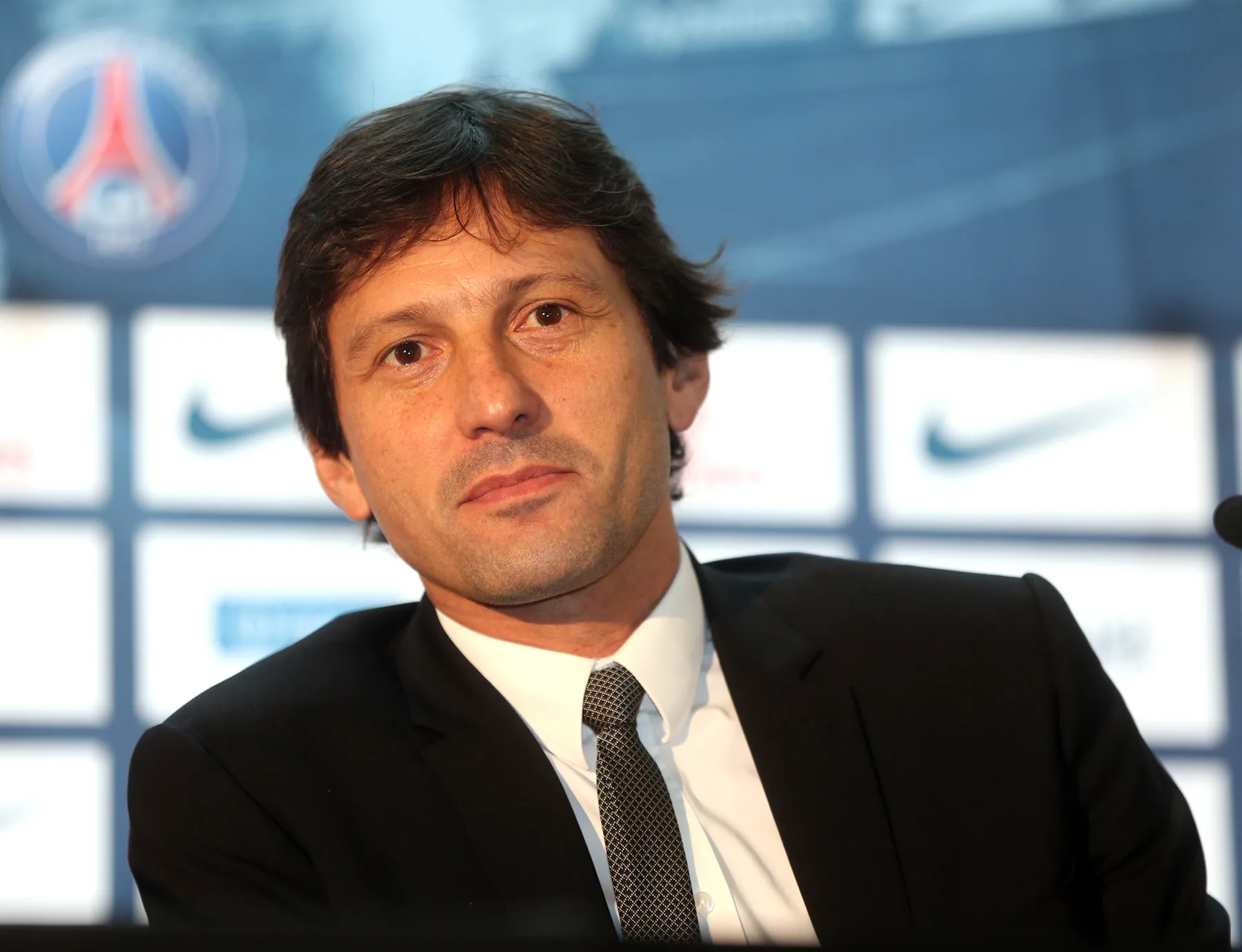 Leonardo Nascimento de Araújo in conferenza stampa
