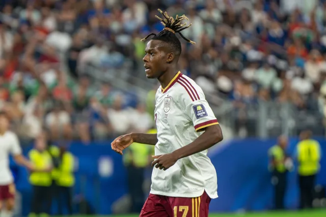 Nico Williams in azione con la Spagna al Mondiale 2026