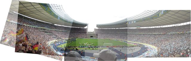 Olympiastadion di Berlino durante il Mondiale 2006