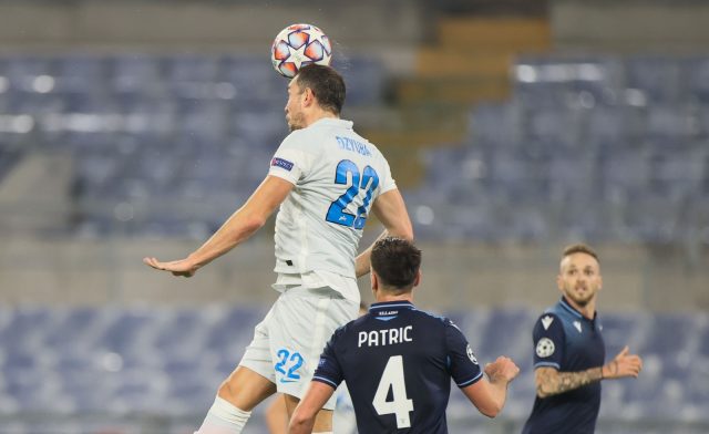 Patric in azione con la maglia della Lazio
