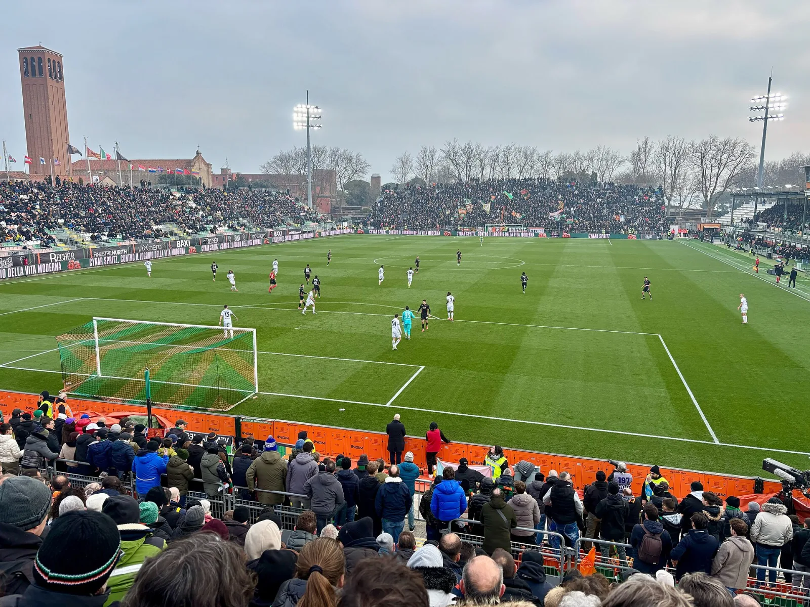 Lo stadio Pier Luigi Penzo durante una partita del Venezia