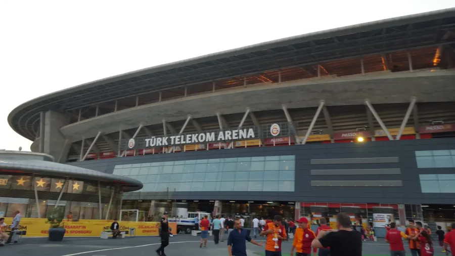 Esterno del Rams Park, stadio del Galatasaray a Istanbul