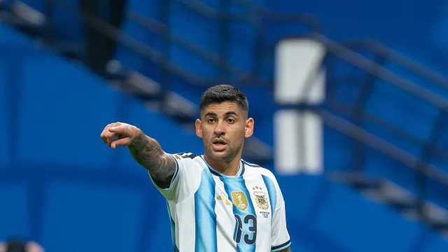 Cristian Romero con la maglia dell Argentina durante il Mondiale 2026
