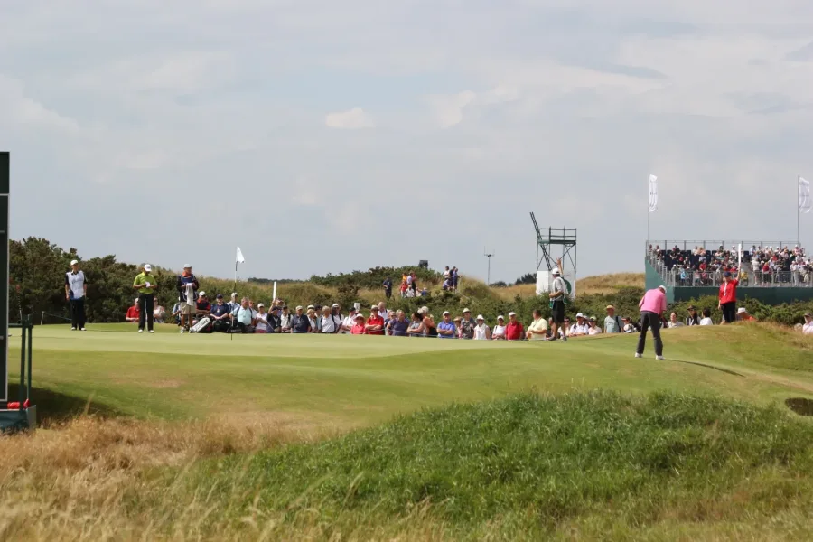 Il 14esimo green del Royal Birkdale Golf Club