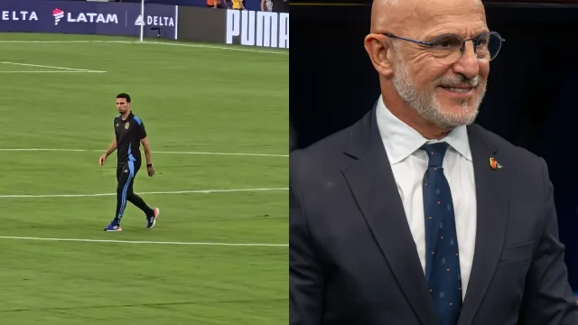 Lionel Scaloni e Luis de la Fuente, tecnici di Argentina e Spagna
