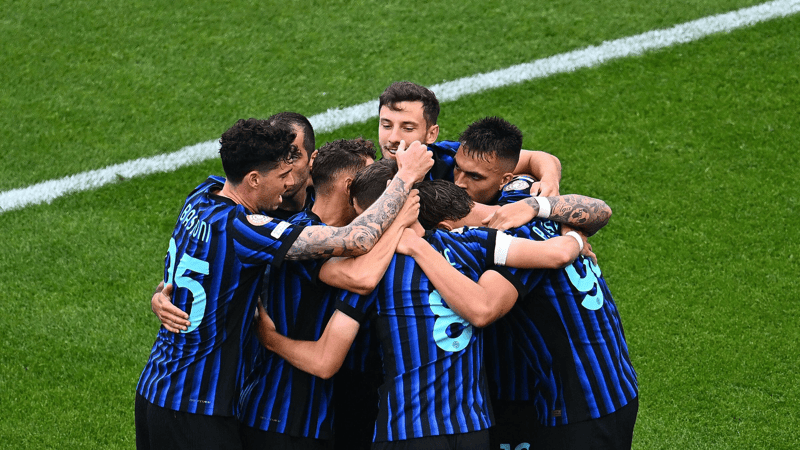 Le calciatrici dell'Inter Women durante una partita ufficiale
