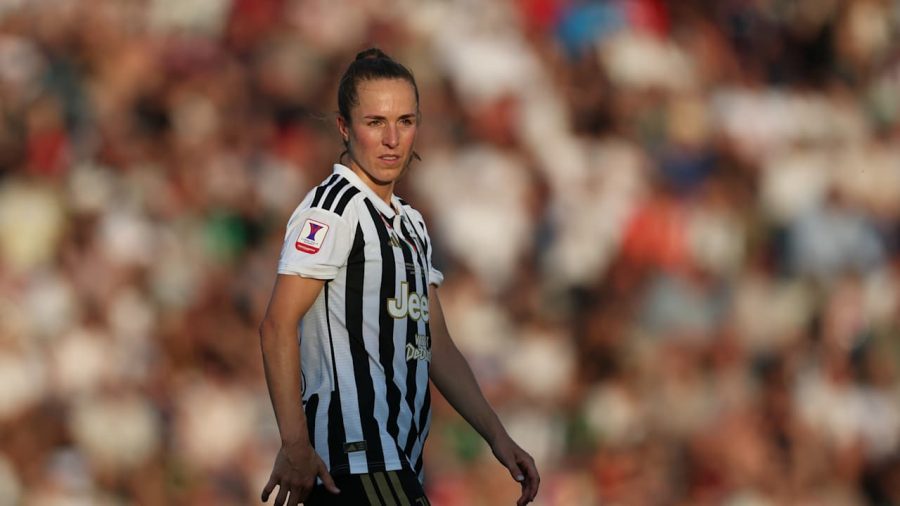 Lia Wälti con la Juventus Women prima del trasferimento al Brighton
