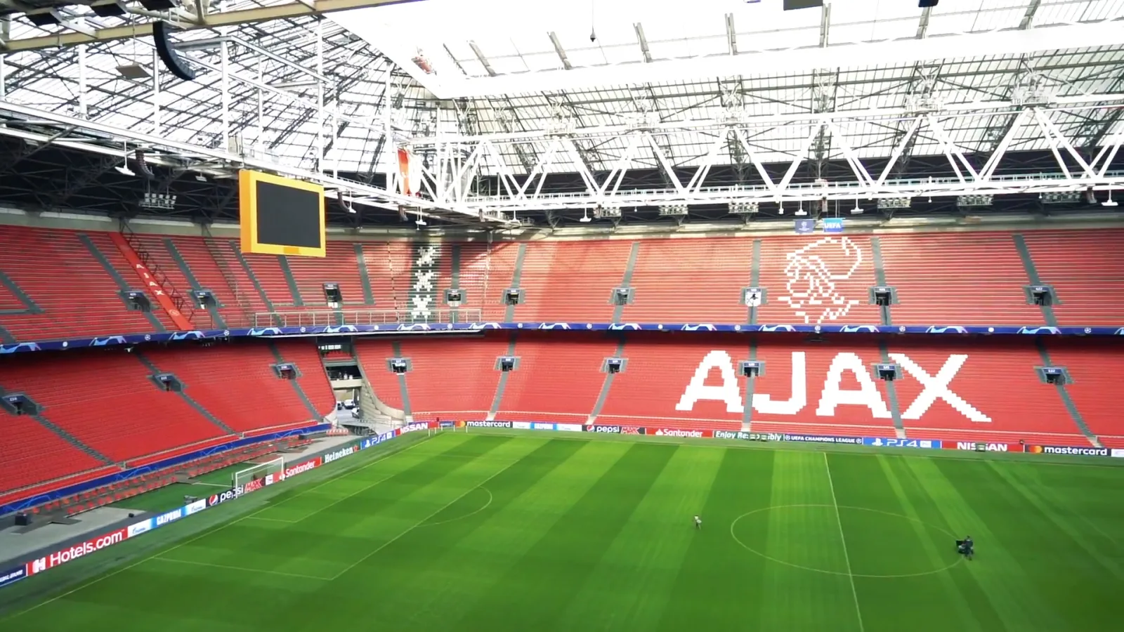 La Johan Cruijff ArenA di Amsterdam, stadio dell'Ajax