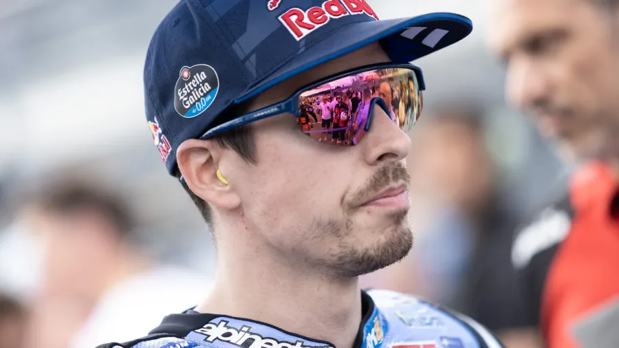 Alex Marquez in azione con la Gresini Ducati in MotoGP