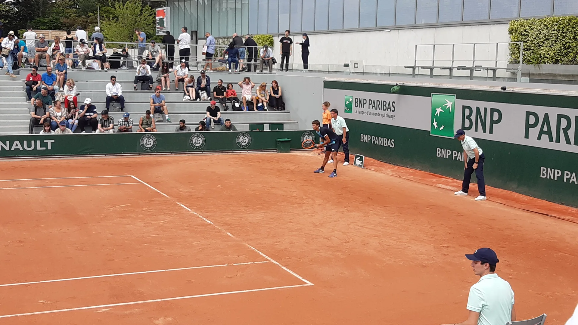 Flavio Cobolli durante il torneo di tennis