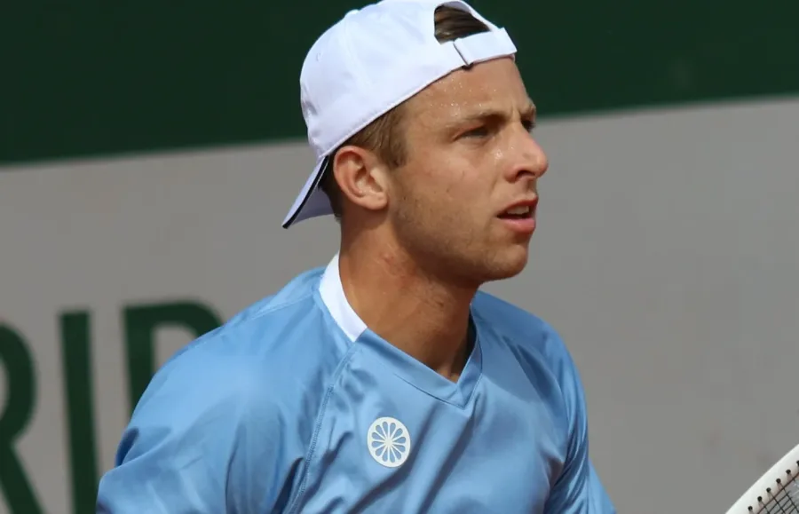 Tallon Griekspoor in campo al Roland Garros