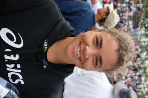 Jasmine Paolini sorridente allo US Open