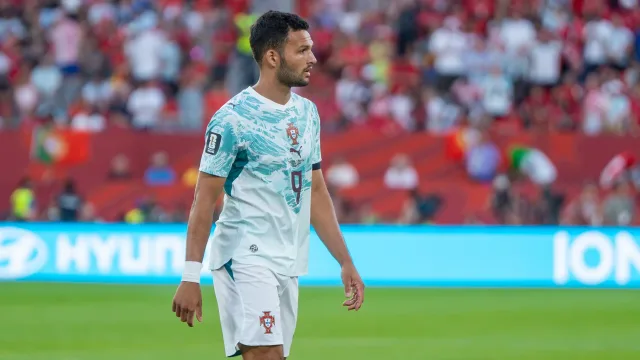 Goncalo Ramos in azione con la maglia del Portogallo