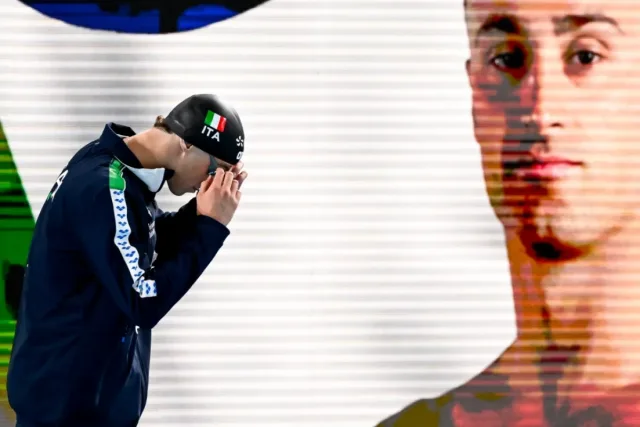 Alberto Razzetti agli Europei di nuoto di Parigi 2026